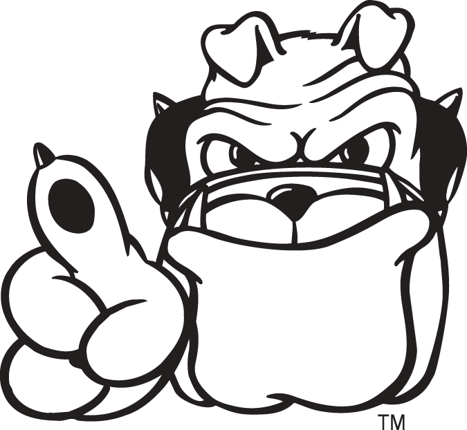 Georgia Bulldogs 1997-Pres Mascot Logo v2 diy iron on heat transfer